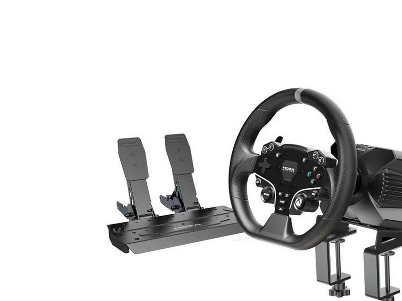 Moza Racing R3 Bundle (R3 Base + ES Wheel + SR-P Lite Two Pedals + table clamp) - Wired Lenkrad & Pedale Set - Microsoft Xbox One S