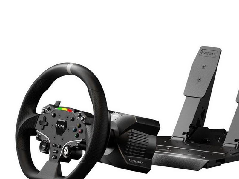 Moza Racing R3 Bundle (R3 Base + ES Wheel + SR-P Lite Two Pedals + table clamp) - Wired Lenkrad & Pedale Set - Microsoft Xbox One S