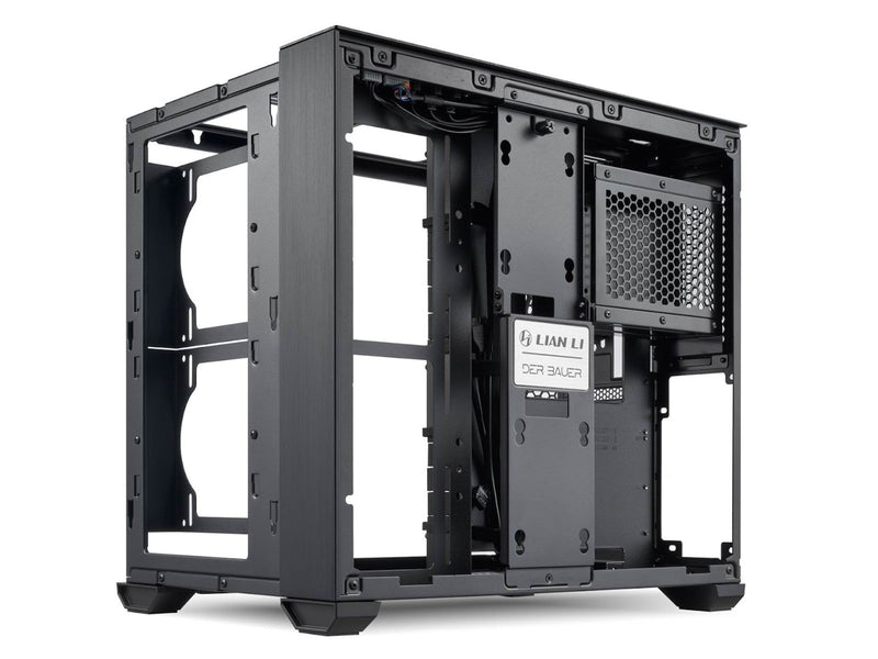 Lian Li O11 Air Mini - Black - Gehäuse - Miditower - Schwarz