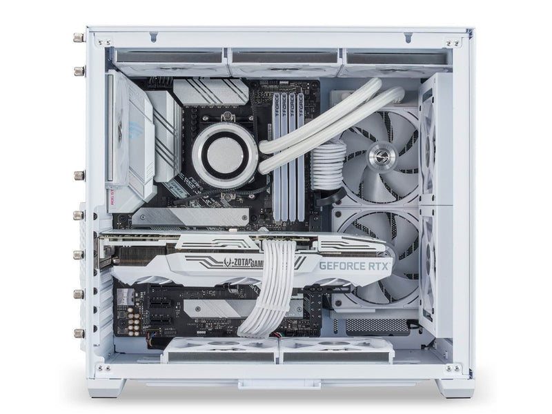 Lian Li O11 Air Mini - White - Gehäuse - Miditower - Weiß