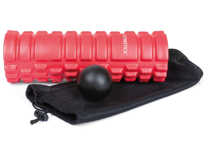Gymstick Travel Roller with Myofascia Ball