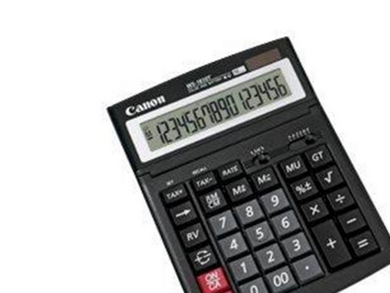 Canon WS-1610T - desktop calculator