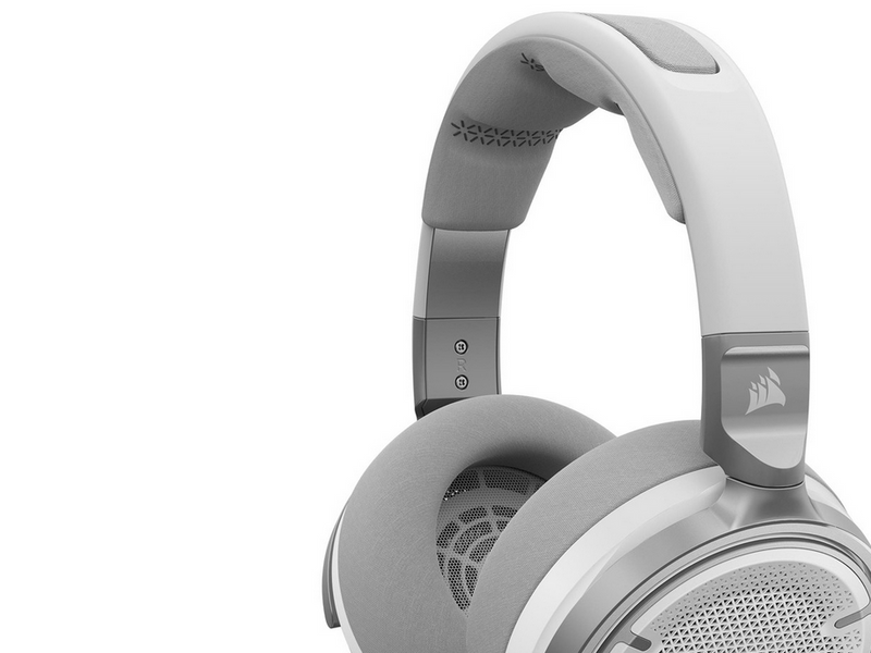 Corsair Virtuoso Pro - Wired Open Back Streaming/Gaming Headset - White
