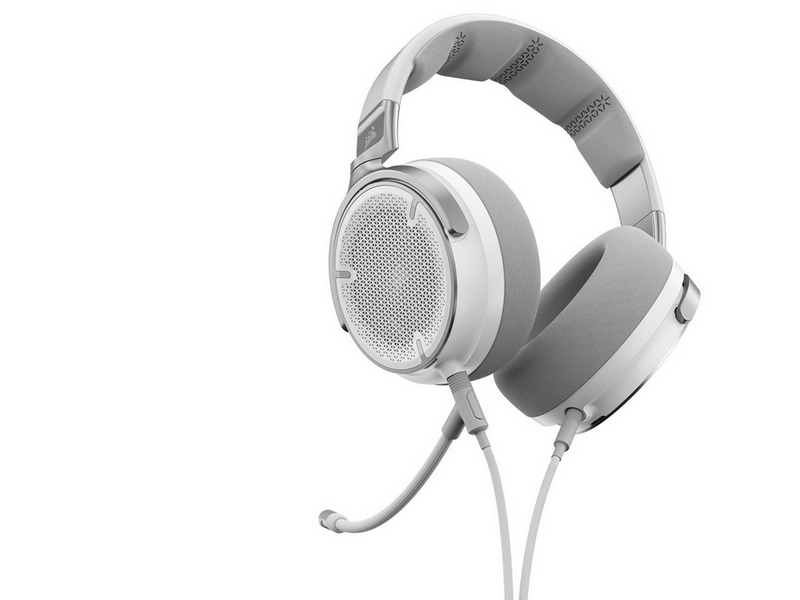 Corsair Virtuoso Pro - Wired Open Back Streaming/Gaming Headset - White