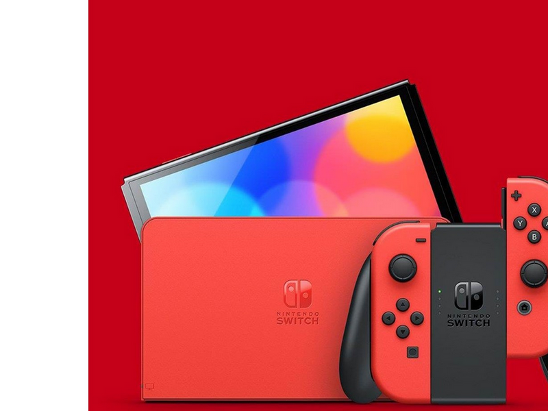 Nintendo Switch OLED (Mario Red Edition)