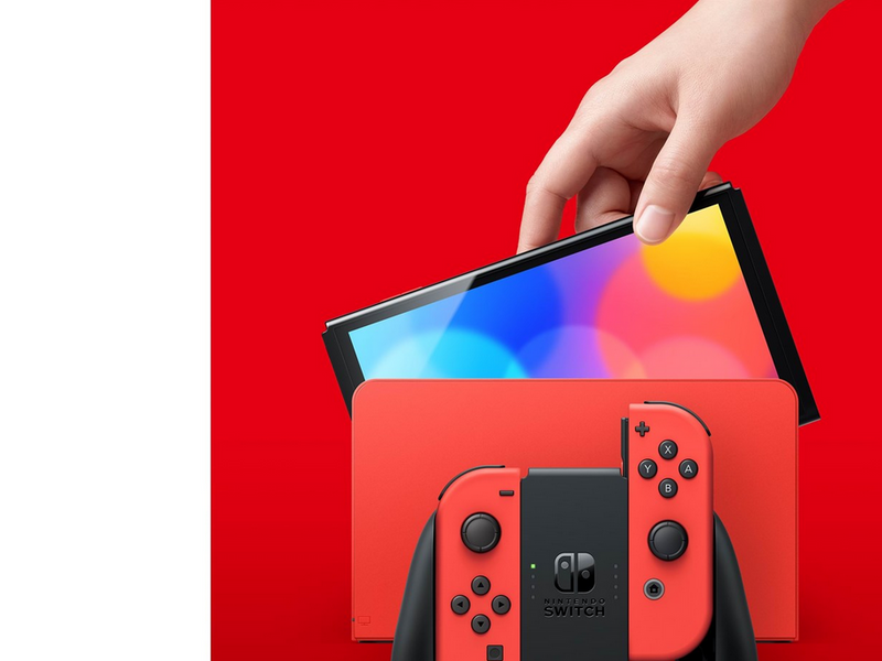 Nintendo Switch OLED (Mario Red Edition)