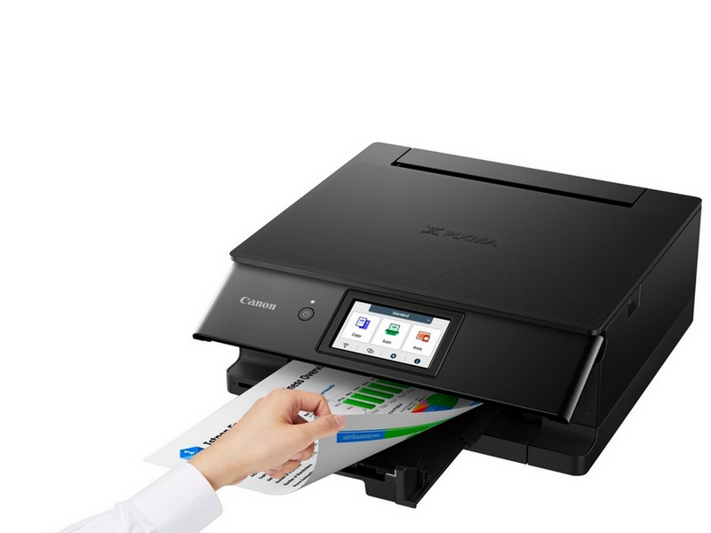 Canon PIXMA TS8750 - Black Multifunktion - Farbe - Tinte