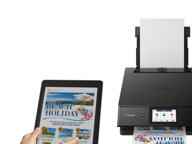 Canon PIXMA TS8750 - Black Multifunktion - Farbe - Tinte