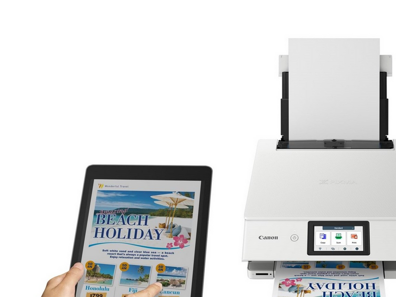 Canon PIXMA TS8751 - White Multifunktion - Farbe - Tinte