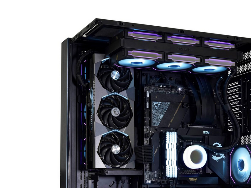 Lian Li O11D EVO XL - Black - Gehäuse - Fulltower - Schwarz