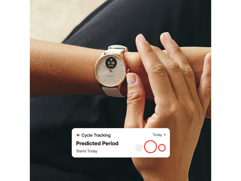 Withings Scanwatch Light - Weiß - 37 mm
