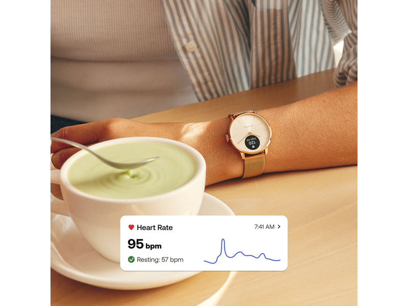 Withings Scanwatch Light - Weiß - 37 mm