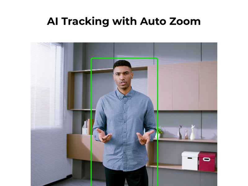 Obsbot Tiny 2 - AI-Powered PTZ 4K Webcam