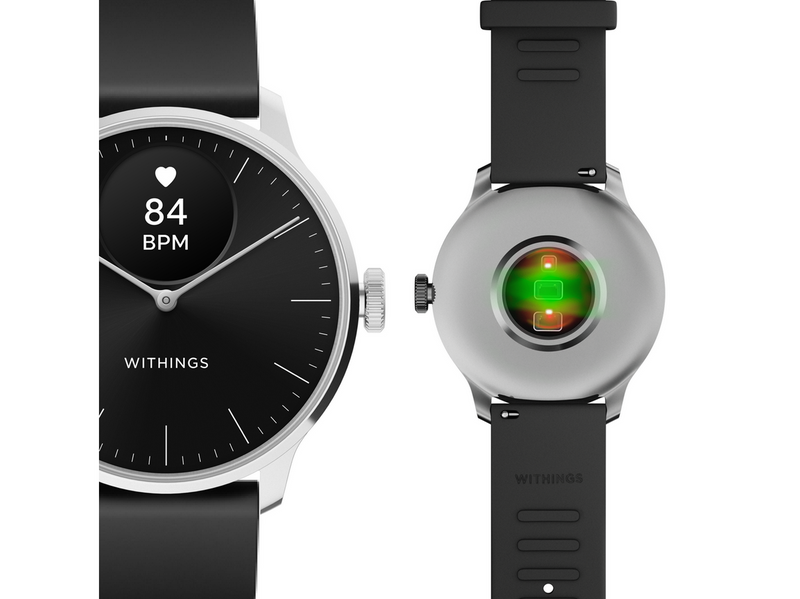 Withings Scanwatch Light - Schwarz - 37 mm