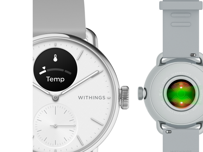 Withings Scanwatch 2 - 38mm - Weiss