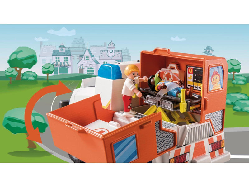 Playmobil Duck On Call - Duck On Call - Ambulance Emergency Vehicle