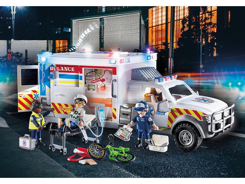 Playmobil City Action - Rettungs-Fahrzeug: US Ambulance