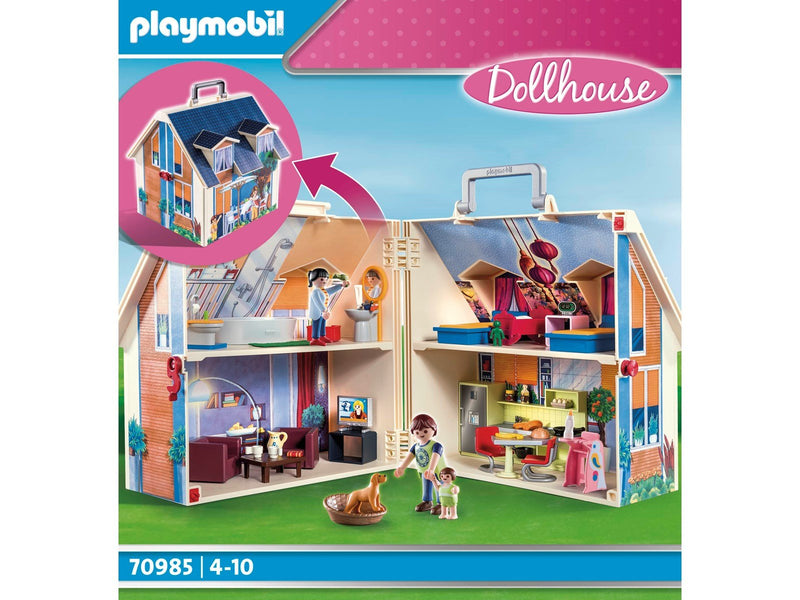 Playmobil Dollhouse - Mitnehm-Puppenhaus