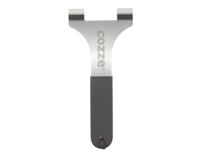 cozze Cozze wendbare gusseiserne Pfanne mit Untersetzer 330 x 330 mm.