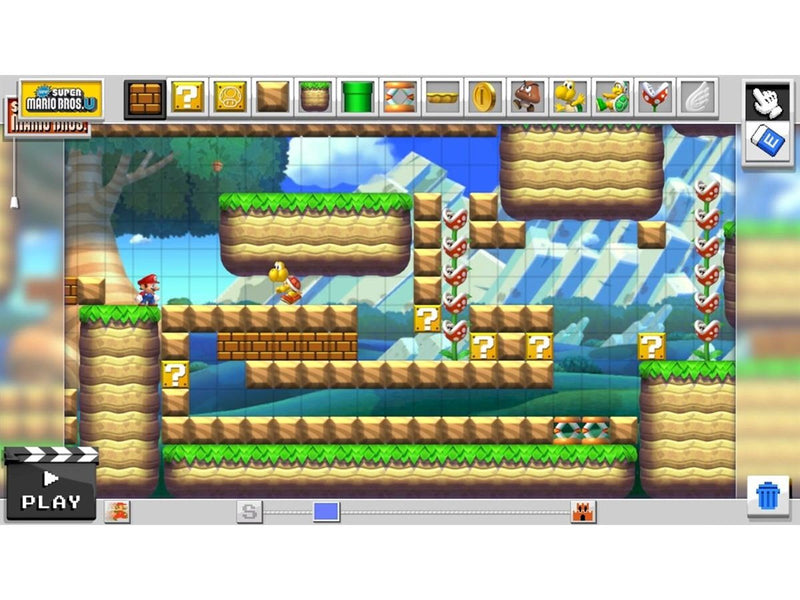 Super Mario Maker + Artbook - Nintendo Wii U - Virtual Life - PEGI 3