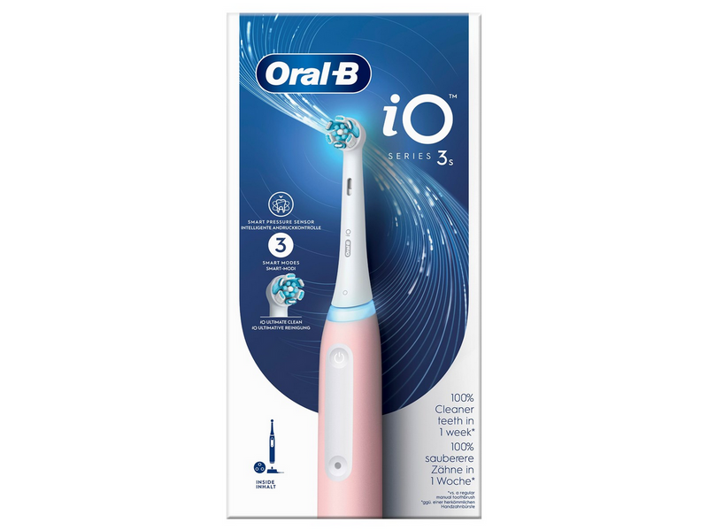Oral-B Elektrische Zahnbürste iO3S Blush Pink