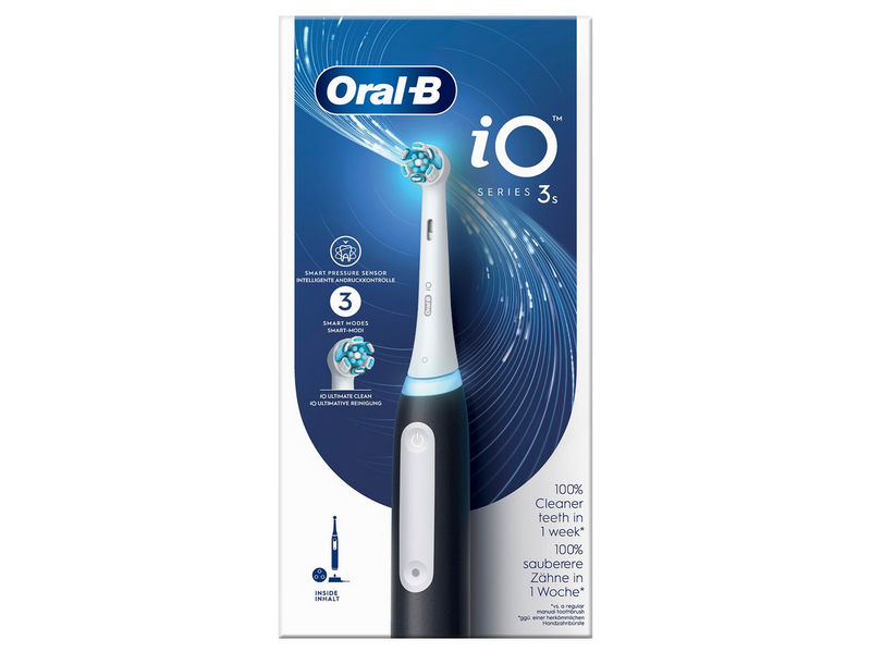 Oral-B Elektrische Zahnbürste iO3S Matt Black