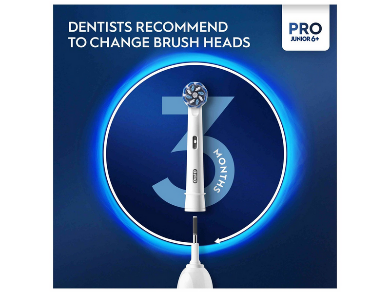 Oral-B Elektrische Zahnbürste Pro1 Junior 6+ Purple
