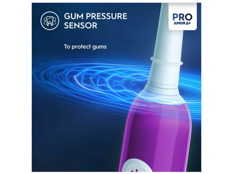 Oral-B Elektrische Zahnbürste Pro1 Junior 6+ Purple