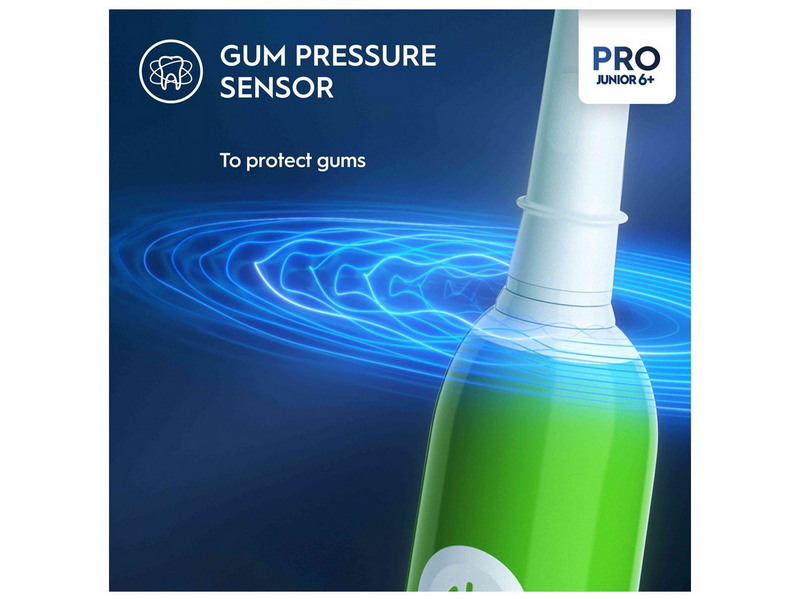 Oral-B Elektrische Zahnbürste Pro1 Junior 6+ Green