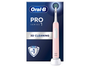 Oral-B Elektrische Zahnbürste Pro1 Pink + Extra Brush Head