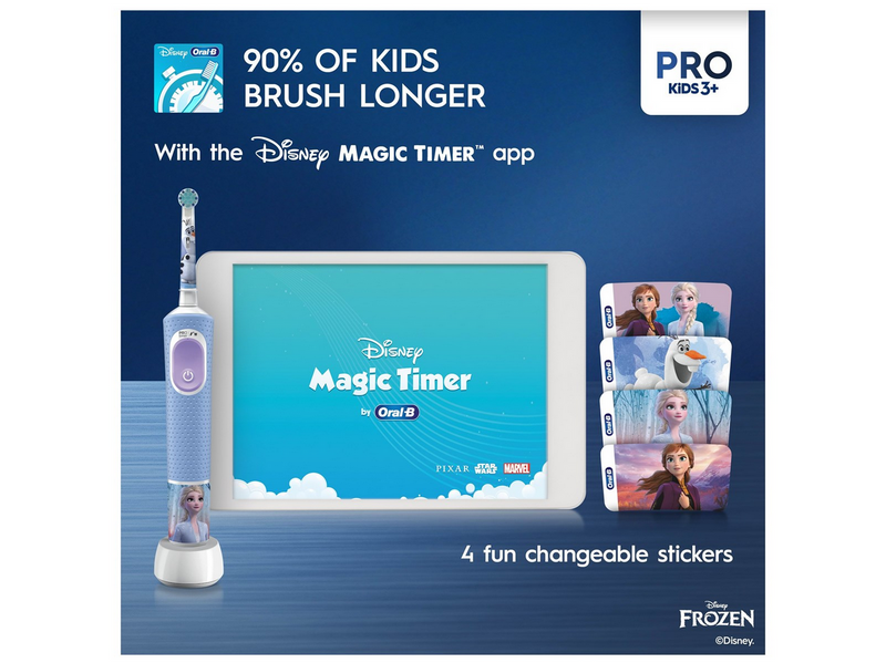 Oral-B Elektrische Zahnbürste Vitality Pro Kids Frozen