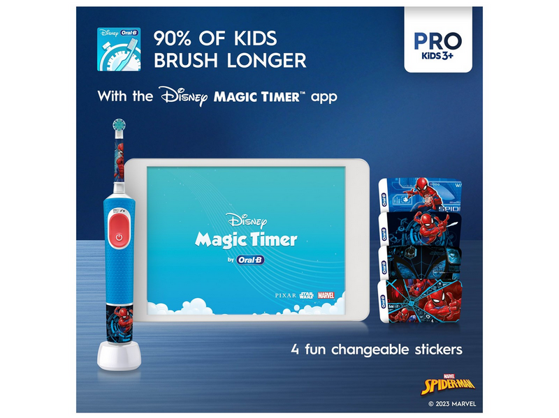 Oral-B Elektrische Zahnbürste Vitality Pro Kids Spider-Man