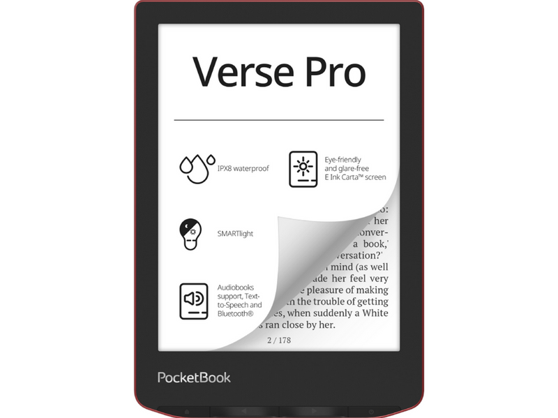 PocketBook Verse Pro - Passion Red
