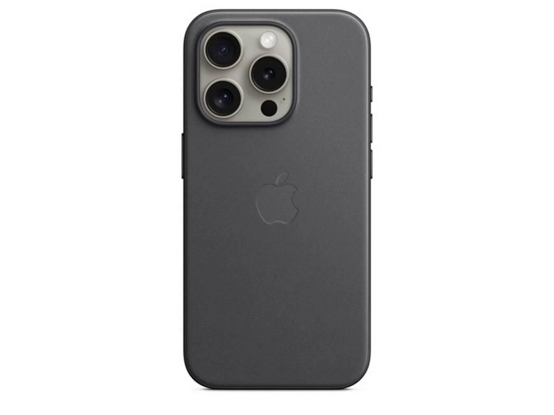 Apple iPhone 15 Pro FineWoven Case with MagSafe - Black