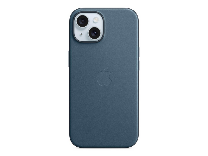Apple iPhone 15 FineWoven Case with MagSafe - Pacific Blue