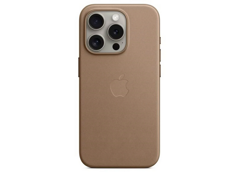 Apple iPhone 15 Pro FineWoven Case with MagSafe - Taupe