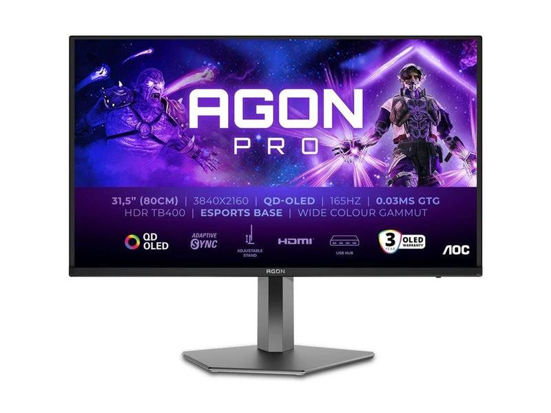 32" AOC AGON PRO AG326UD - 3840x2160 (4K) - 165Hz - QD-OLED
