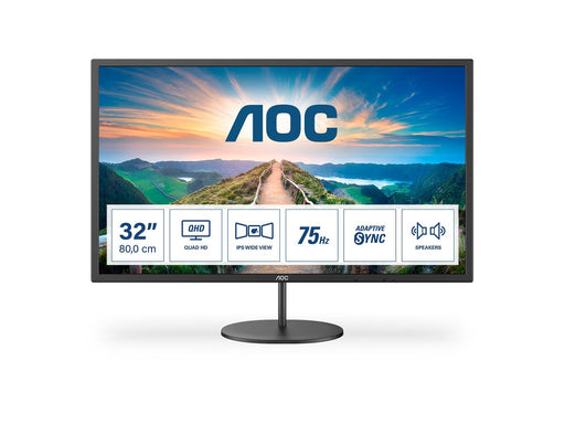 32" AOC Q32V4 - 2560x1440 (QHD) - 75Hz - IPS