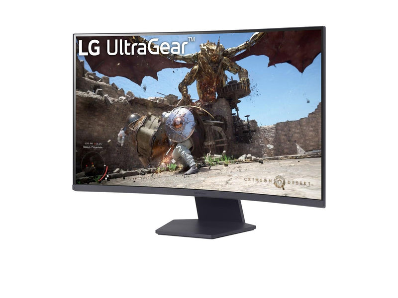 32" LG 32GS60QC-B - 2560x1440 (QHD) - 180Hz - VA