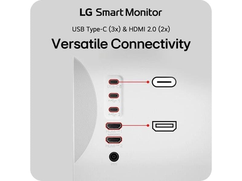 32" LG 32U850SA-W - 3840x2160 (4K) - 60Hz - IPS - 90W USB-C