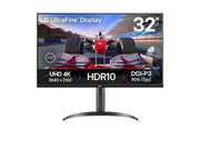 32" LG UltraFine 32UR550K-B - LED monitor - 32" - HDR