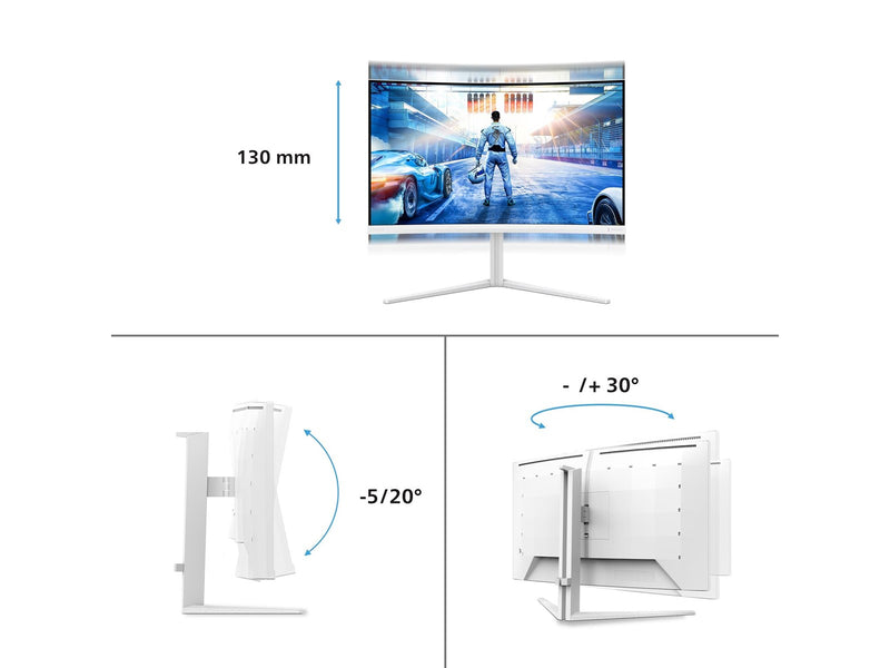 32" Philips Evnia 5000 32M2C5501 - 2560x1440 (QHD) - 180Hz - VA