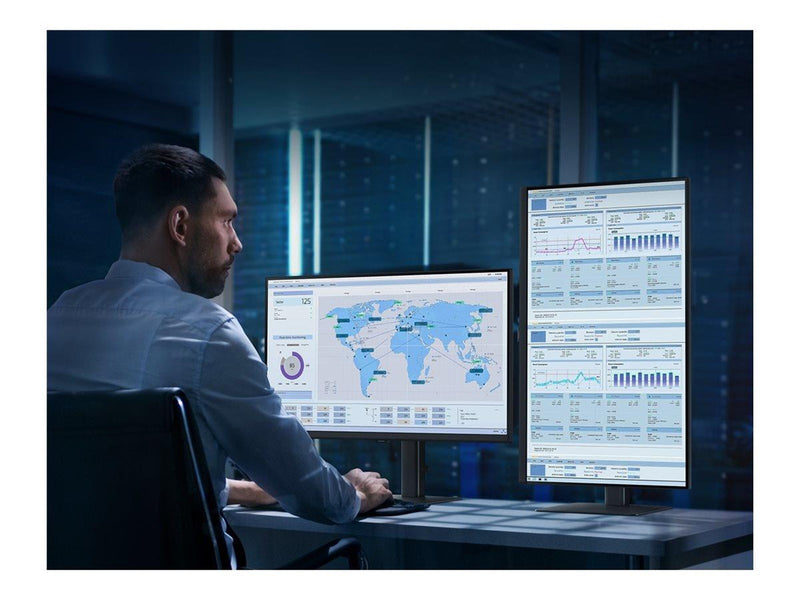 32" Samsung ViewFinity S8 S32D800UAU - 3840x2160 (4K) - 60Hz - VA - 90W USB-C - KVM switch