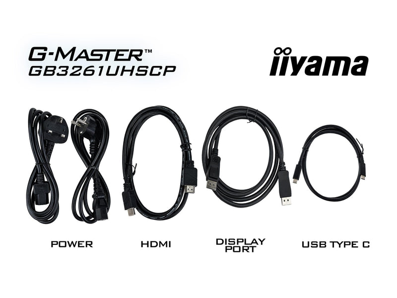 32" iiyama G-MASTER Red Eagle GB3261UHSCP-B1 - LED monitor - 4K - 32" - HDR