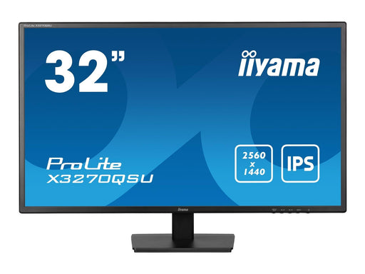 32" iiyama X3270QSU-B1 - 2560x1440 (QHD) - 100Hz - IPS