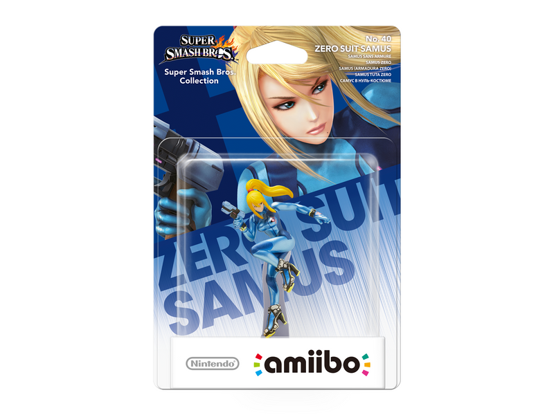Nintendo amiibo Zero Suit Samus (Super Smash Bros.)