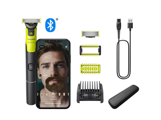 Philips Barttrimmer OneBlade 360 with Connectivity Face + Body