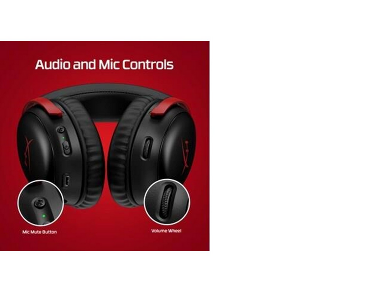 HyperX Cloud III Wireless - Black/Red
