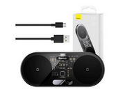 Baseus Dual Qi wireless charger Digital LED Display 20W