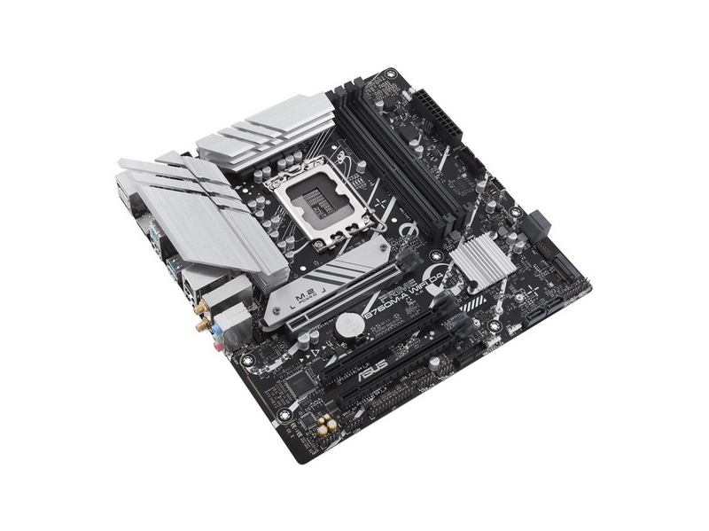 ASUS PRIME B760M-A WIFI D4 (V2) Mainboard - Intel B760 - Intel LGA1700 - DDR4 RAM - Micro-ATX